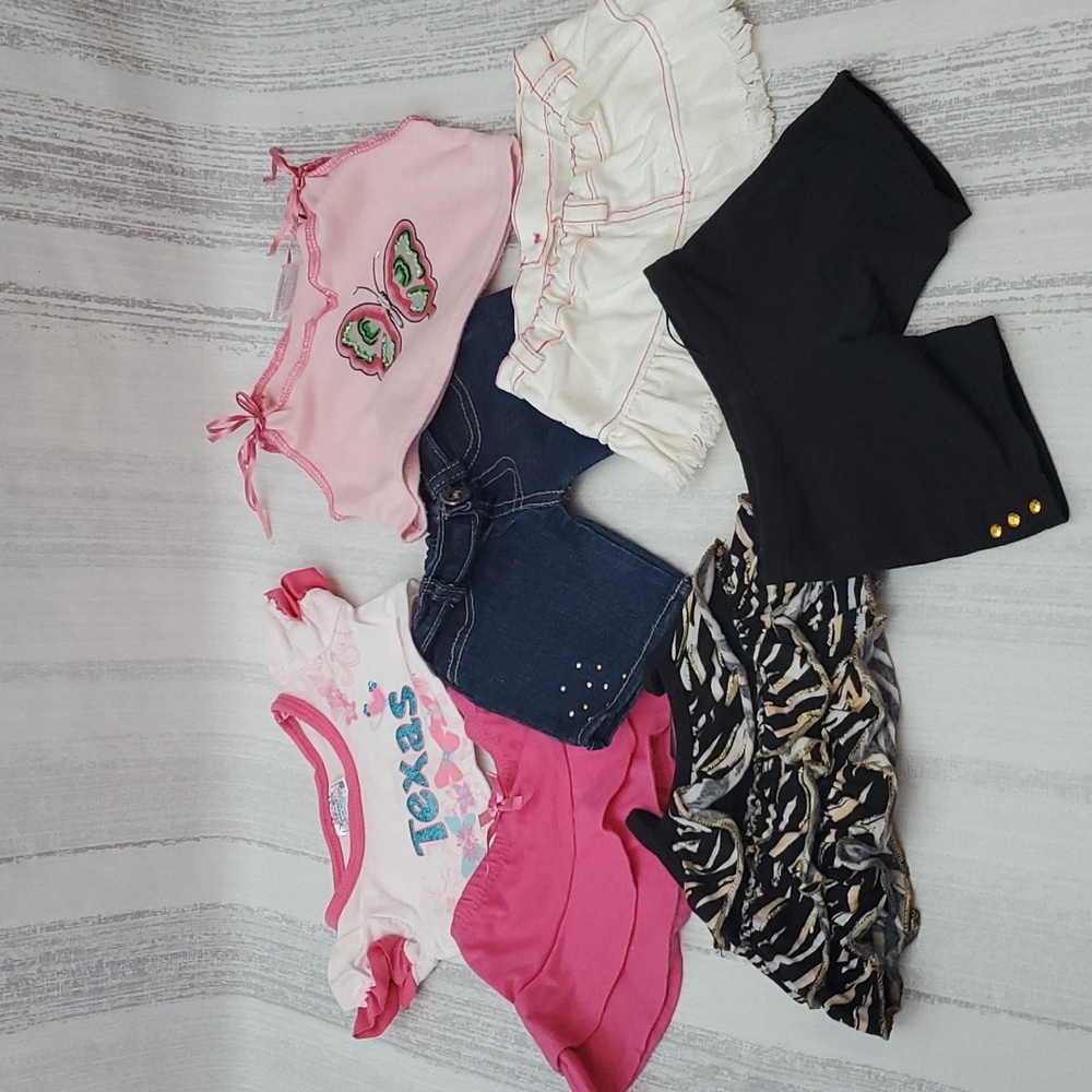 BAB Stuff Plush Doll Clothing Buldle Of 7 pcs + 3 Unbranded Extras Pieces